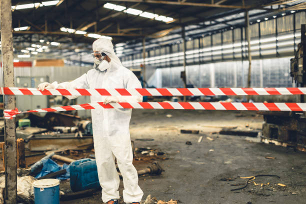 Professional Biohazard technician working in Effingham, NH